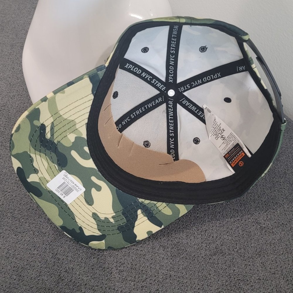 MEN'S CAMO SNAPBACK CAP - Picture 3 of 4